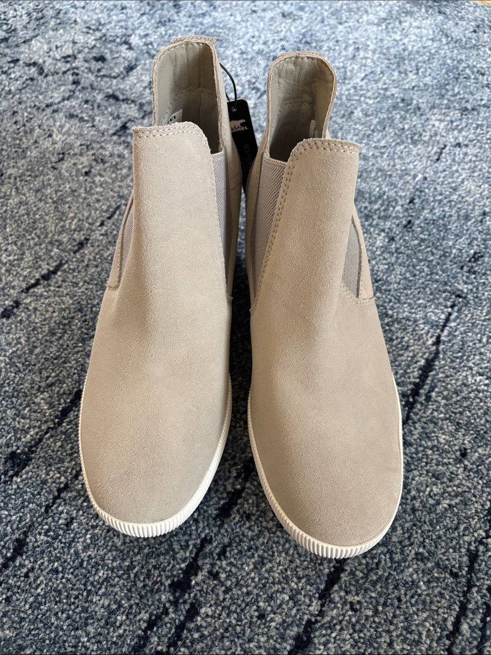 Sorel Women's Light Gray Chelsea Rain Boots - Picture 3 of 3